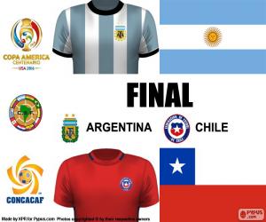 Puzle ARG-CHI final Copa América 2016