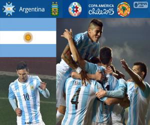 Puzle ARG finalista, Copa América 2015