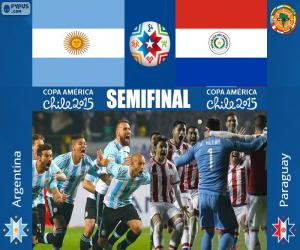 Puzle ARG - PAR, Copa América 2015