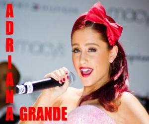 Puzle Ariana Grande é uma cantora americana