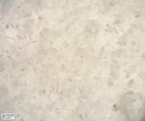 Puzle Arroz branco