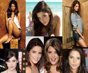 Puzle Ashley Greene conhecida por seu papel como Alice Cullen na saga Crepúsculo.