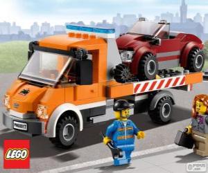 Puzle Assistência mecânica de Lego City