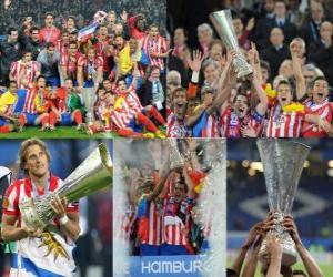 Puzle Atlético de Madrid campeão, Liga Europa 2009-10