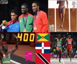 Puzle Atletismo 400m masculino LDN 12