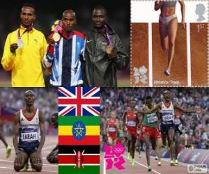 Puzle Atletismo 5.000m homens Londres 12