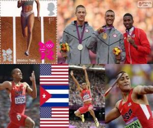 Puzle Atletismo Decathlon Londres 2012