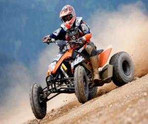 Puzle ATV, Quad, Quadriciclo ou com o piloto