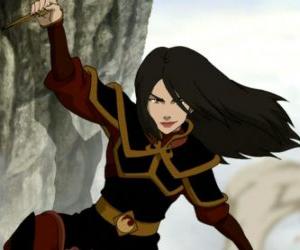 Puzle Azula é a princesa da Nação do Fogo e irmã mais nova de Zuko