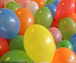 Puzle Balões para uma festa