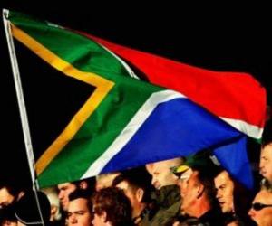 Puzle Bandeira da África do Sul