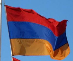Puzle Bandeira da Armênia