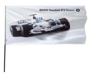Puzle Bandeira da BMW Sauber F1 Team