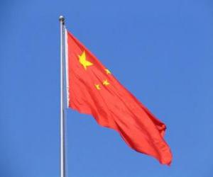 Puzle Bandeira da China