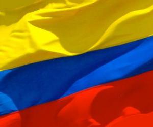 Puzle Bandeira da Colômbia