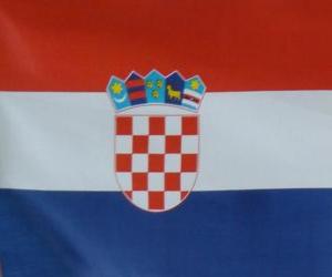 Puzle Bandeira da Croácia