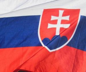 Puzle Bandeira da Eslováquia
