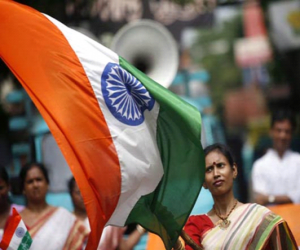 Puzle Bandeira da Índia