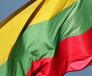 Puzle Bandeira da Lituânia
