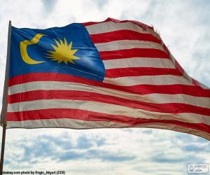 Puzle Bandeira da Malásia