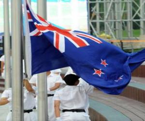Puzle Bandeira da Nova Zelândia