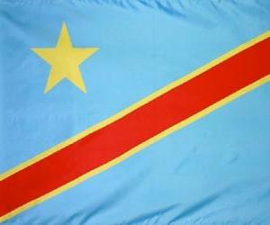 Puzle Bandeira da República Democrática do Congo