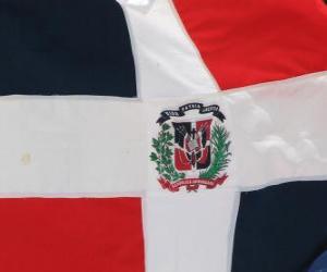 Puzle Bandeira da República Dominicana