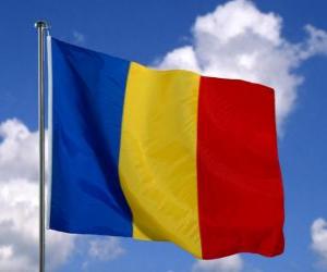 Puzle Bandeira da Roménia ou Romênia