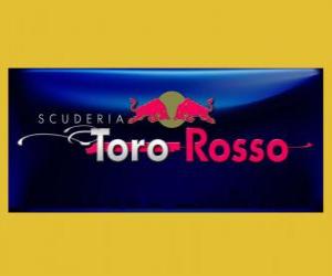 Puzle Bandeira da Scuderia Toro Rosso F1