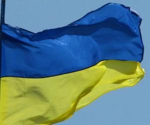 Puzle Bandeira da Ucrânia