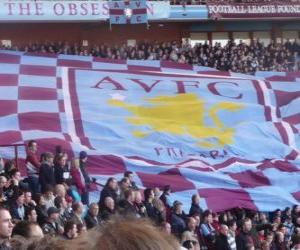 Puzle Bandeira de Aston Villa F.C.