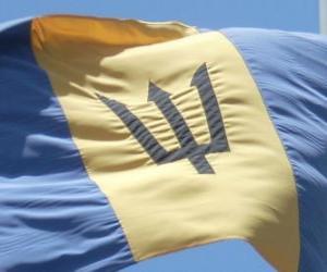 Puzle Bandeira de Barbados