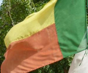 Puzle Bandeira de Benin ou Benim