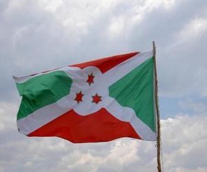 Puzle Bandeira de Burundi