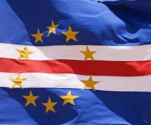 Puzle Bandeira de Cabo Verde