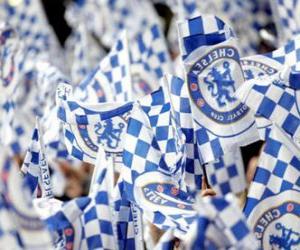 Puzle Bandeira de Chelsea F.C.