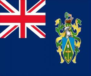 Puzle Bandeira de Ilhas Pitcairn