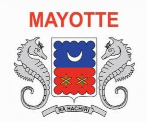 Puzle Bandeira de Mayotte