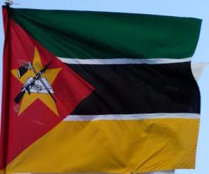 Puzle Bandeira de Moçambique