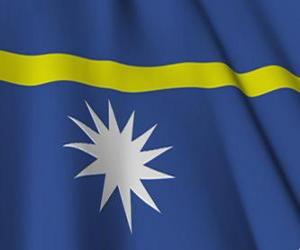 Puzle Bandeira de Nauru