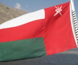 Puzle Bandeira de Omã