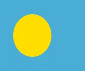 Puzle Bandeira de Palau