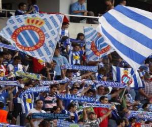 Puzle Bandeira de R.C.D. Espanyol