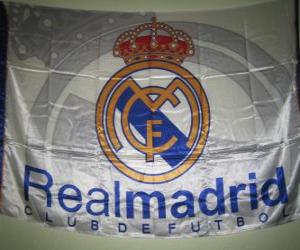 Puzle Bandeira de Real Madrid