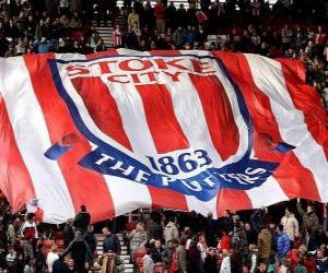 Puzle Bandeira de Stoke City F.C.