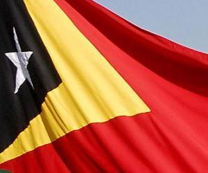 Puzle Bandeira de Timor-Leste