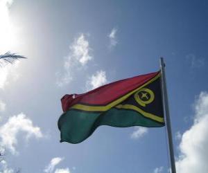 Puzle Bandeira de Vanuatu