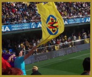 Puzle Bandeira de Villarreal C.F.