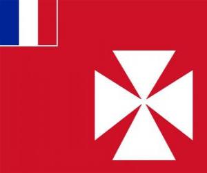 Puzle Bandeira de Wallis e Futuna