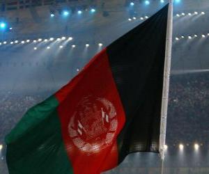 Puzle Bandeira do Afeganistão